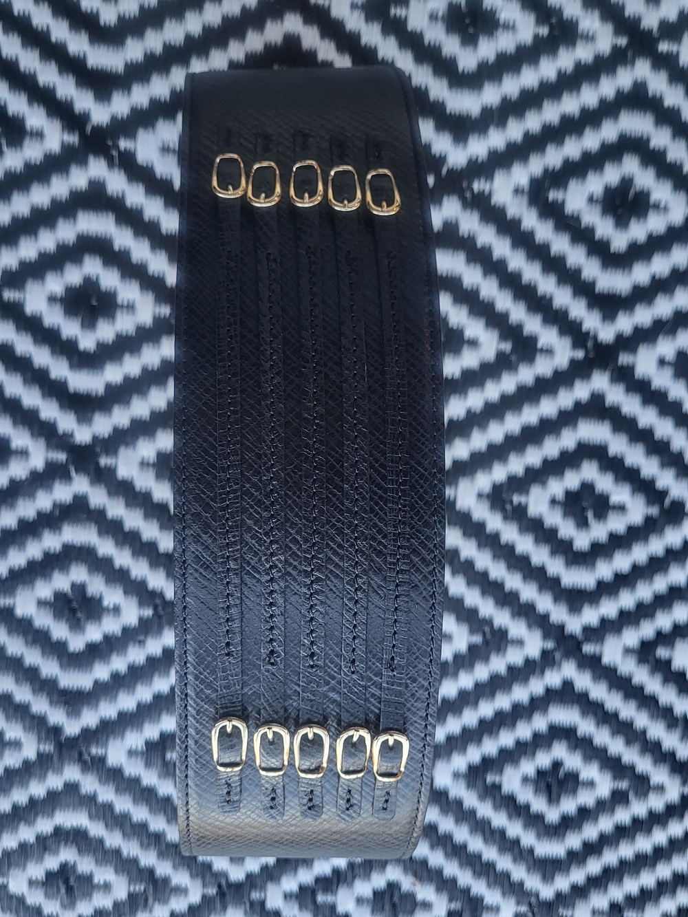 Escada Leather Belt Made In Italy - Picture 2 of 9